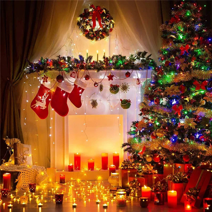 2025 Festive Christmas Fairy String Lights