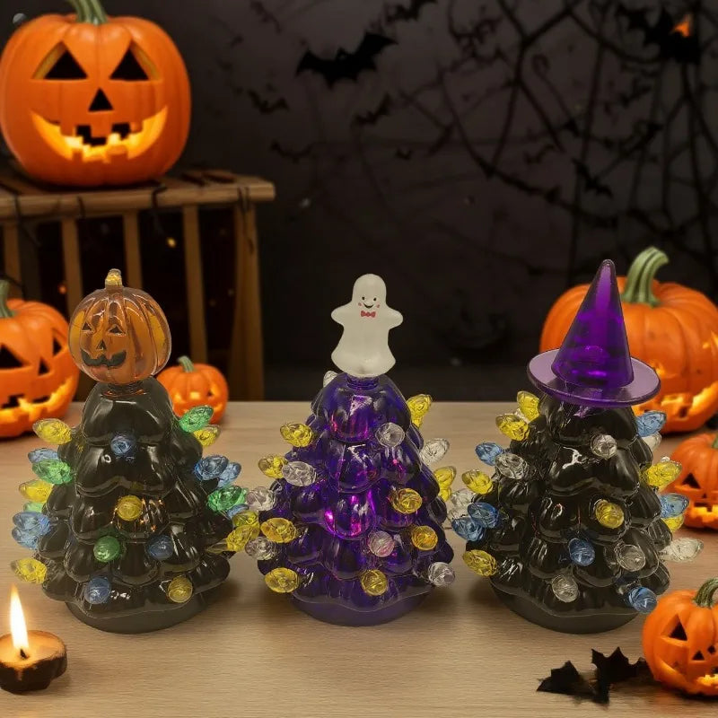 Halloween LED Tree Table Centerpiece Decor