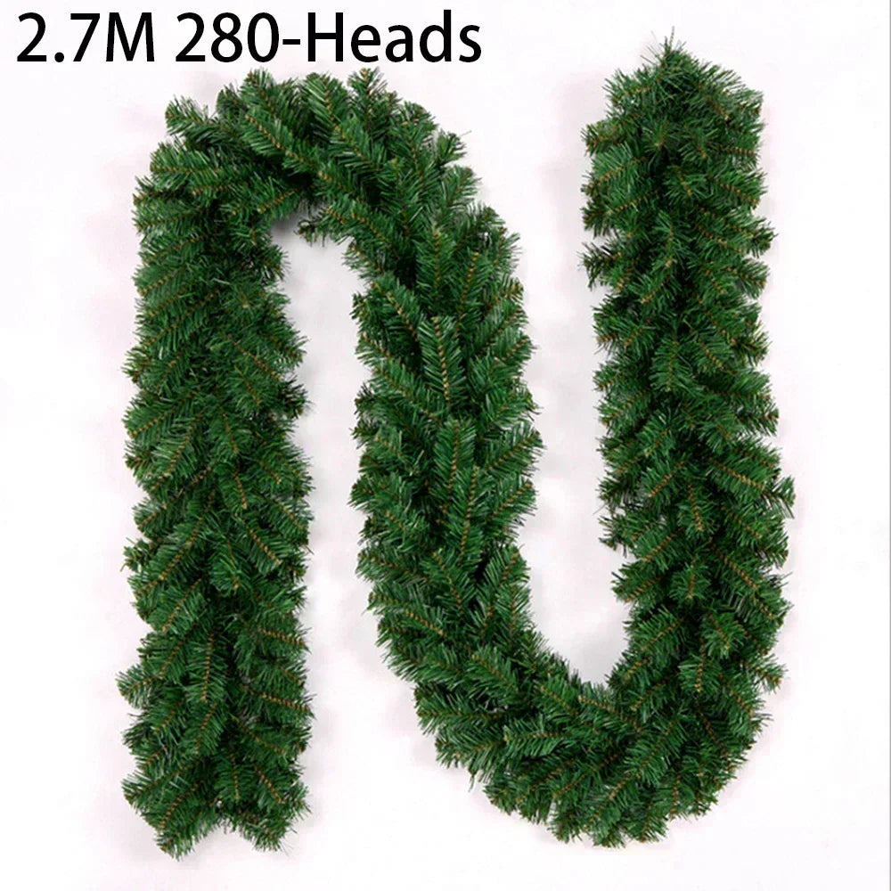 2.7M Artificial Pine Christmas Garland