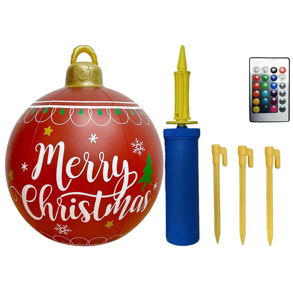 24-inch LED Inflatable Christmas Balloon