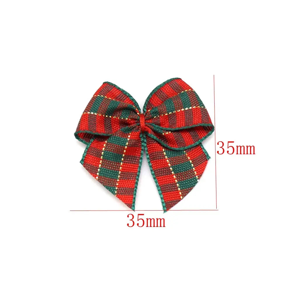 30Pcs Satin Ribbon Bows for DIY Crafts