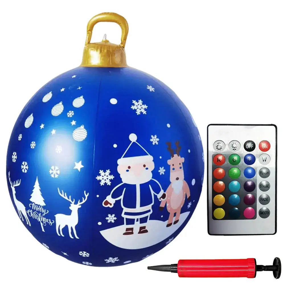 24-inch LED Inflatable Christmas Balloon