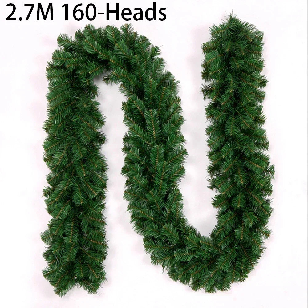 2.7M Artificial Pine Christmas Garland