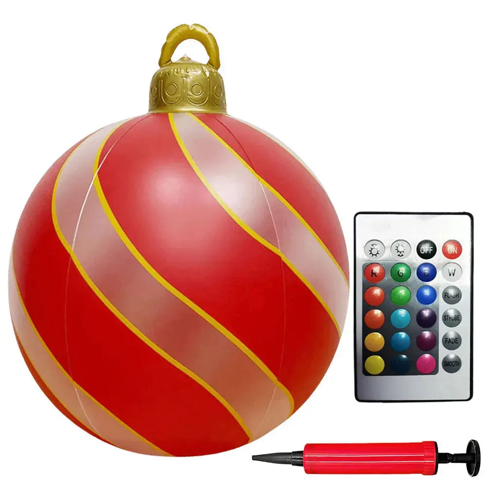 24-inch LED Inflatable Christmas Balloon