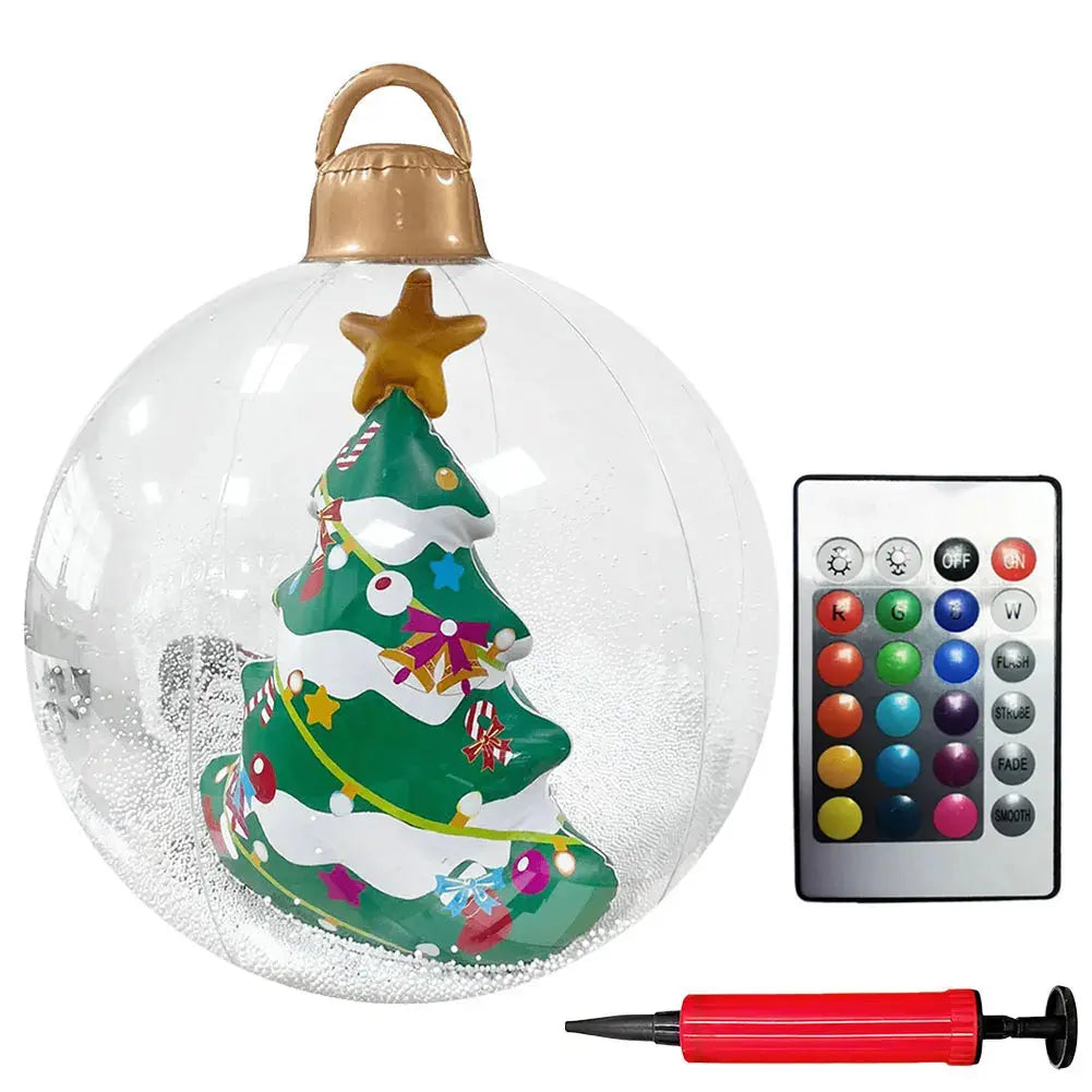 24-inch LED Inflatable Christmas Balloon