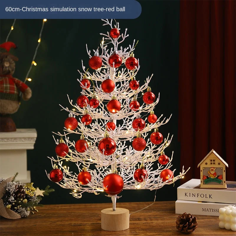 Mini Christmas Tree Desktop Decoration Set