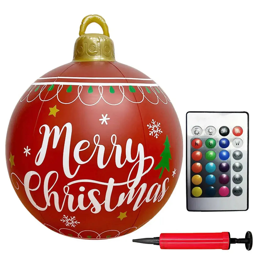 24-inch LED Inflatable Christmas Balloon