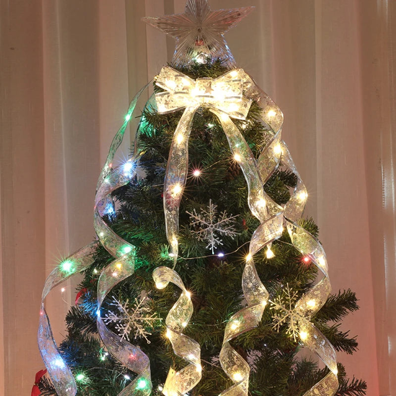 LED Ribbon Fairy Christmas Tree Lights