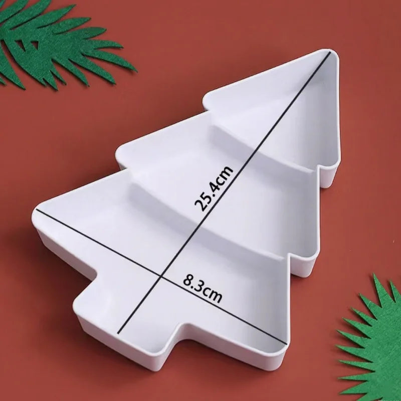 2025 Christmas Tree Fruit Plate Decor