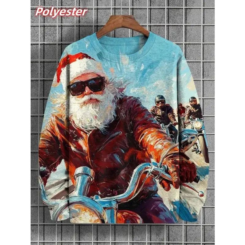 Men’s 3D Print Christmas Hoodie