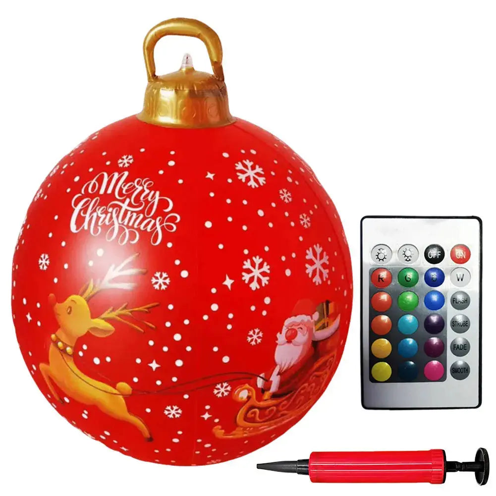 24-inch LED Inflatable Christmas Balloon
