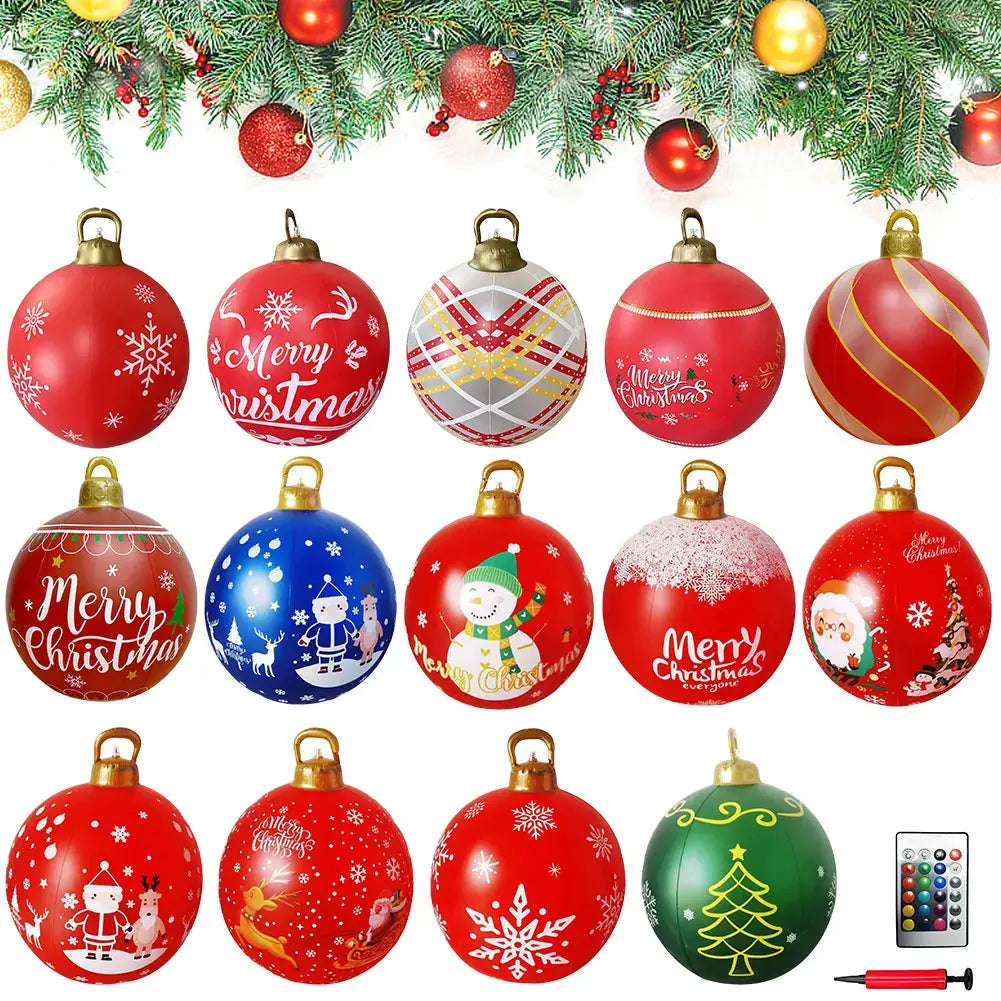 24-inch LED Inflatable Christmas Balloon