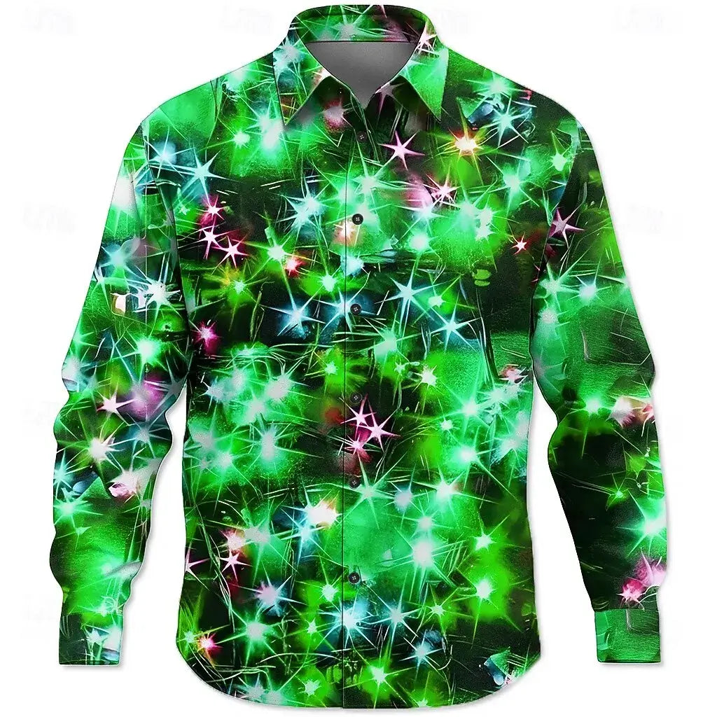 Men’s Merry Christmas 3D Print Shirt