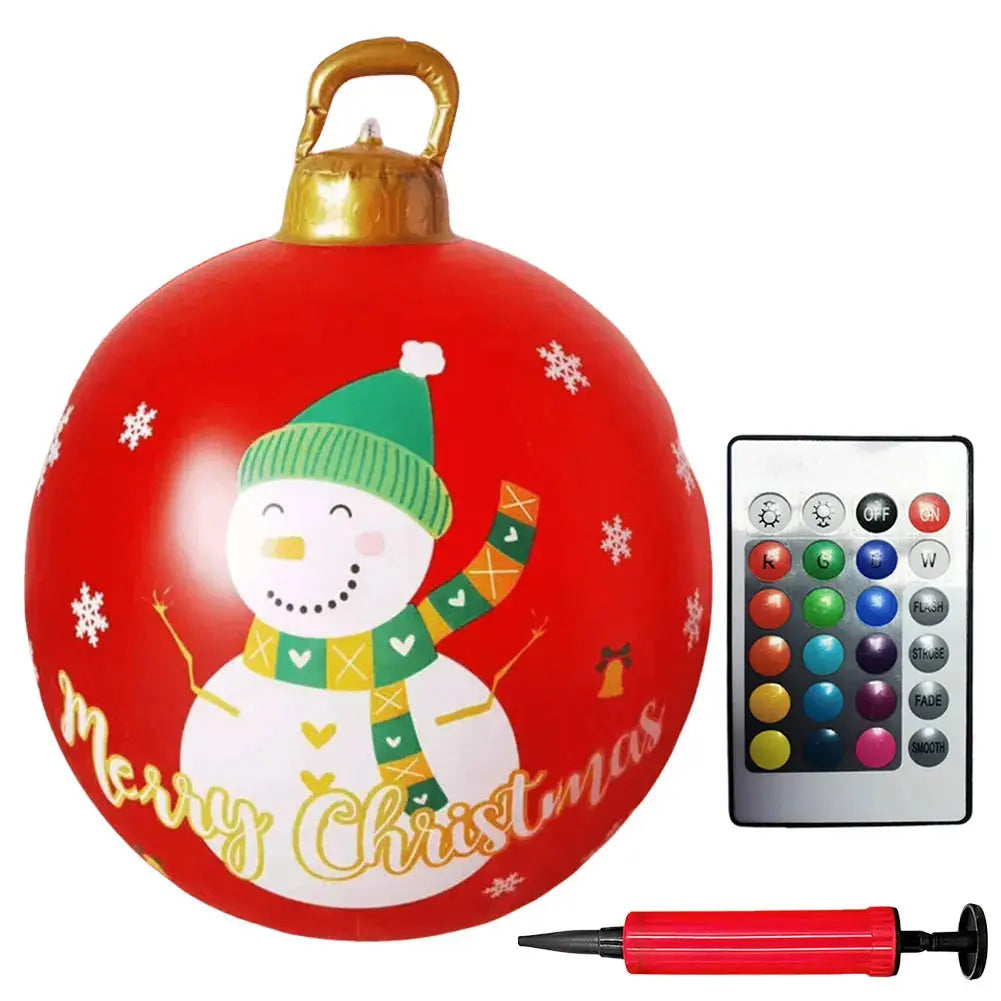 24-inch LED Inflatable Christmas Balloon