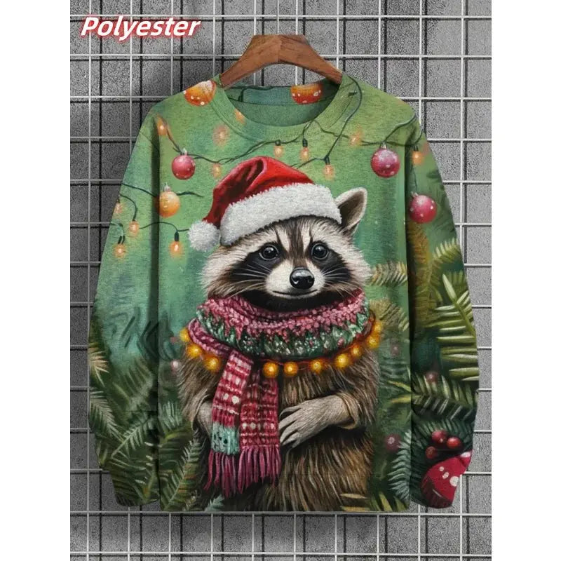 Men’s 3D Print Christmas Hoodie