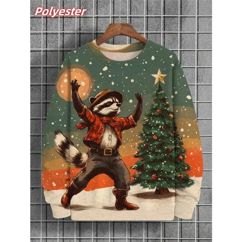 Men’s 3D Print Christmas Hoodie