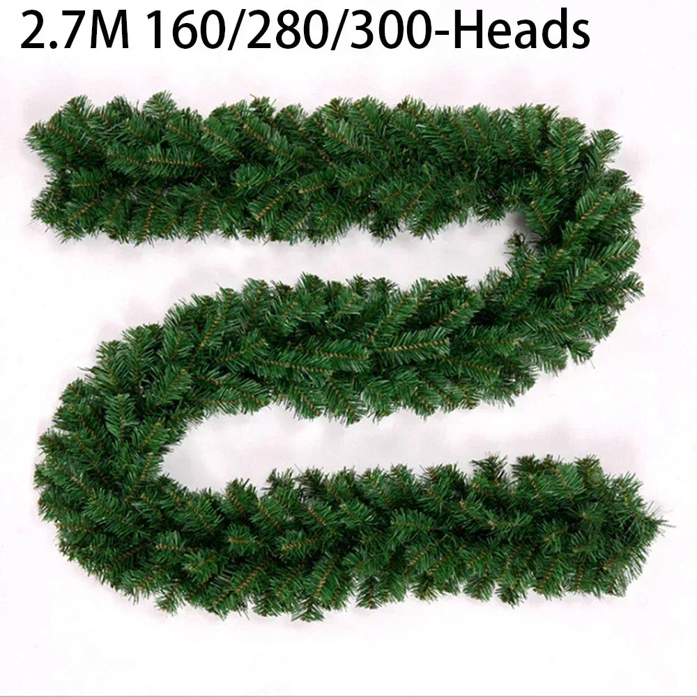 2.7M Artificial Pine Christmas Garland
