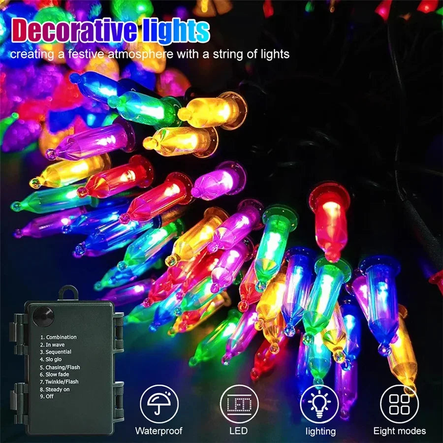 2025 Festive Christmas Fairy String Lights