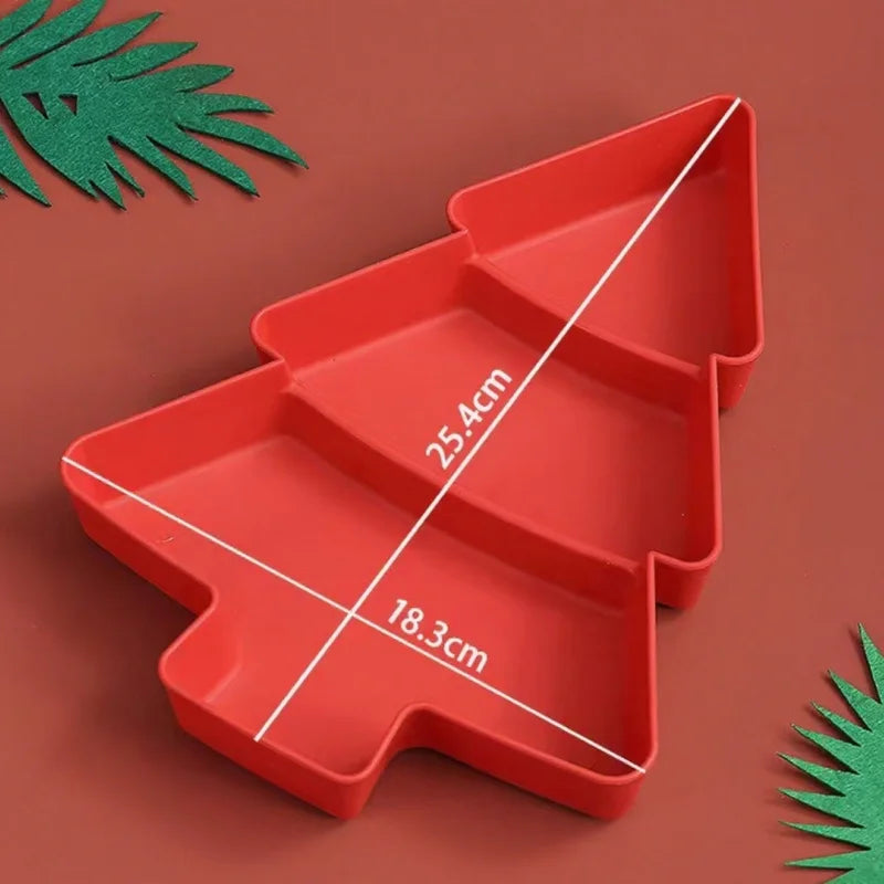 2025 Christmas Tree Fruit Plate Decor
