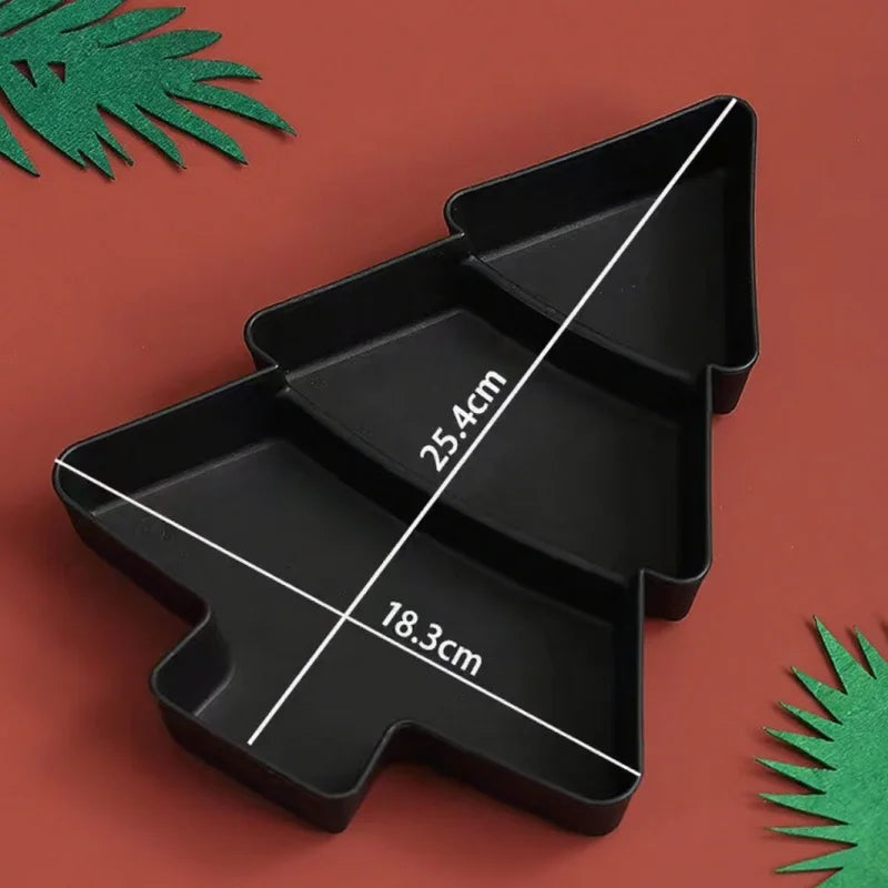 2025 Christmas Tree Fruit Plate Decor