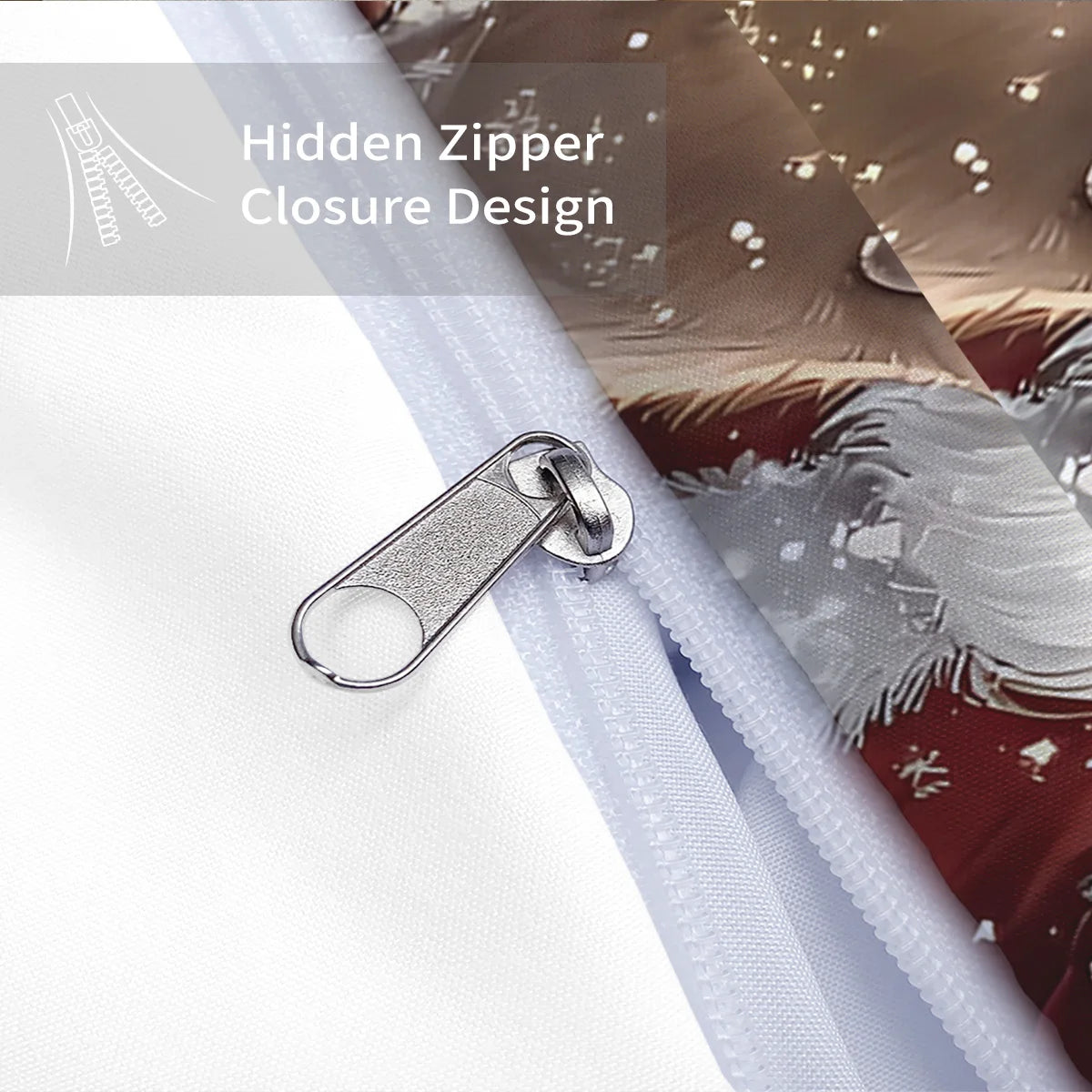 Santa Claus 3D Printed Bedding Set