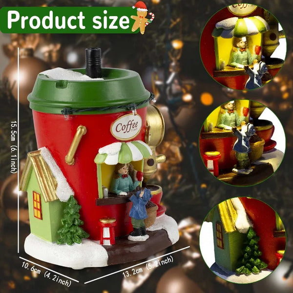 North Pole Christmas Village Lit Figurine