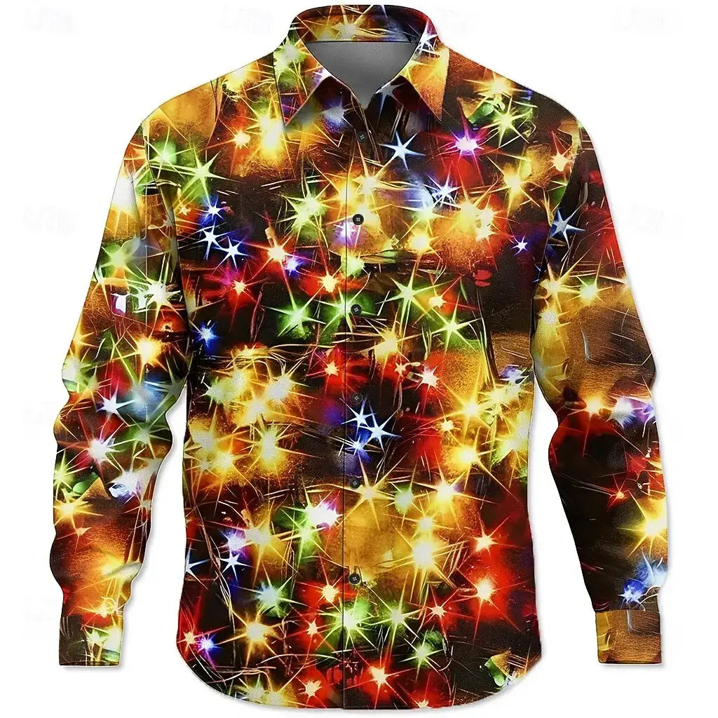 Men’s Merry Christmas 3D Print Shirt
