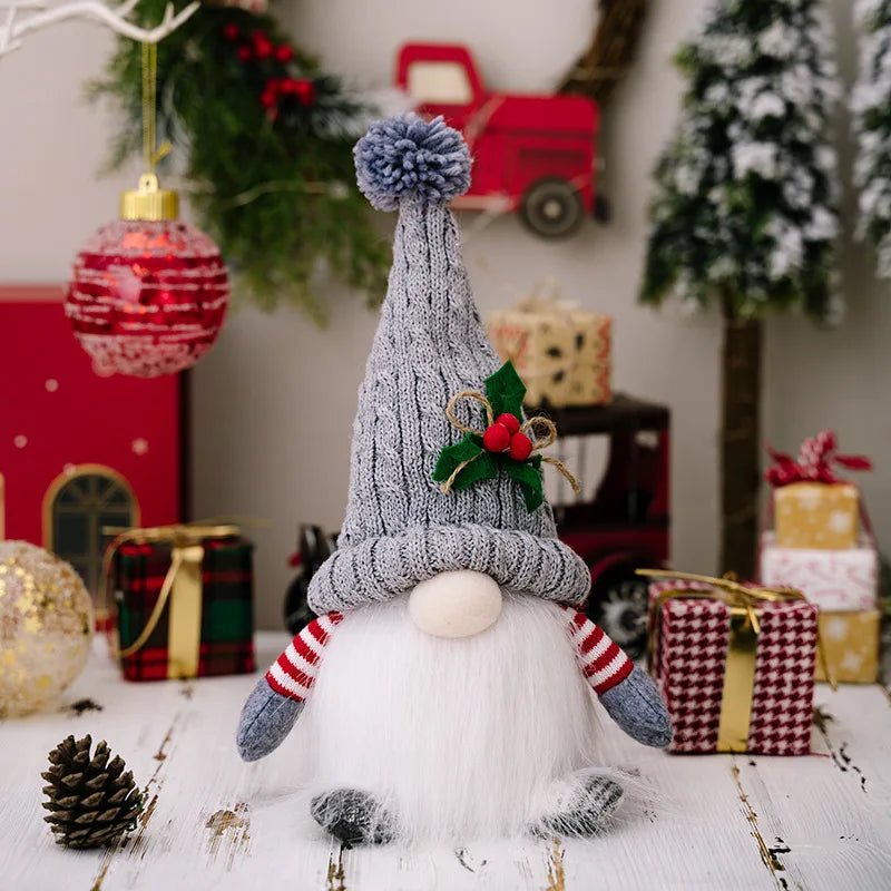 Luminous Rudolph Elf Knitted Lamp Ornament