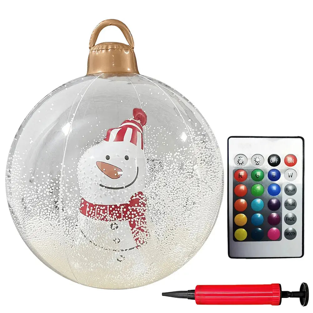 24-inch LED Inflatable Christmas Balloon