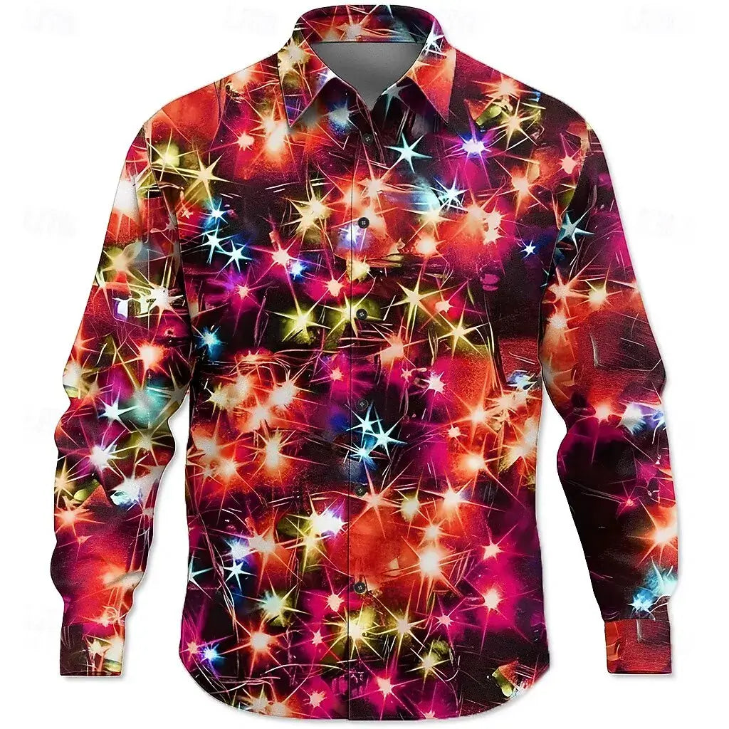 Men’s Merry Christmas 3D Print Shirt