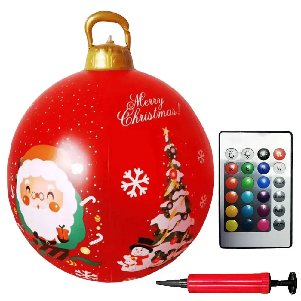 24-inch LED Inflatable Christmas Balloon