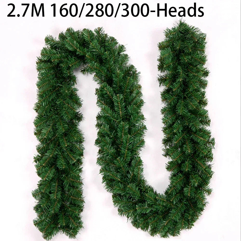2.7M Artificial Pine Christmas Garland