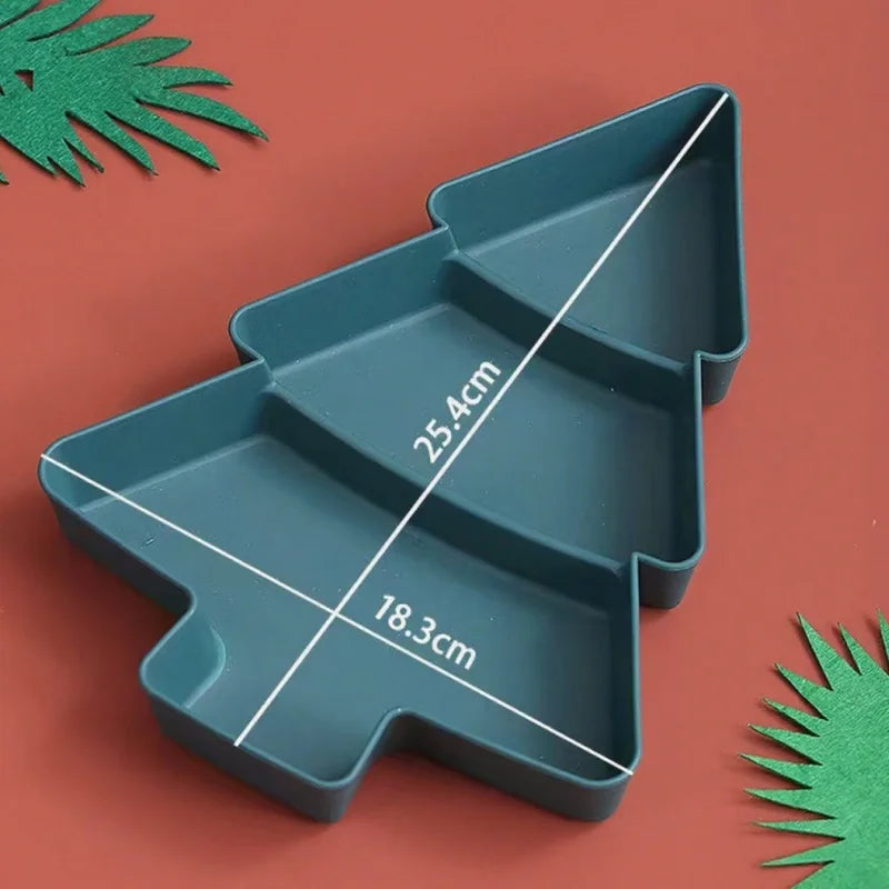 2025 Christmas Tree Fruit Plate Decor