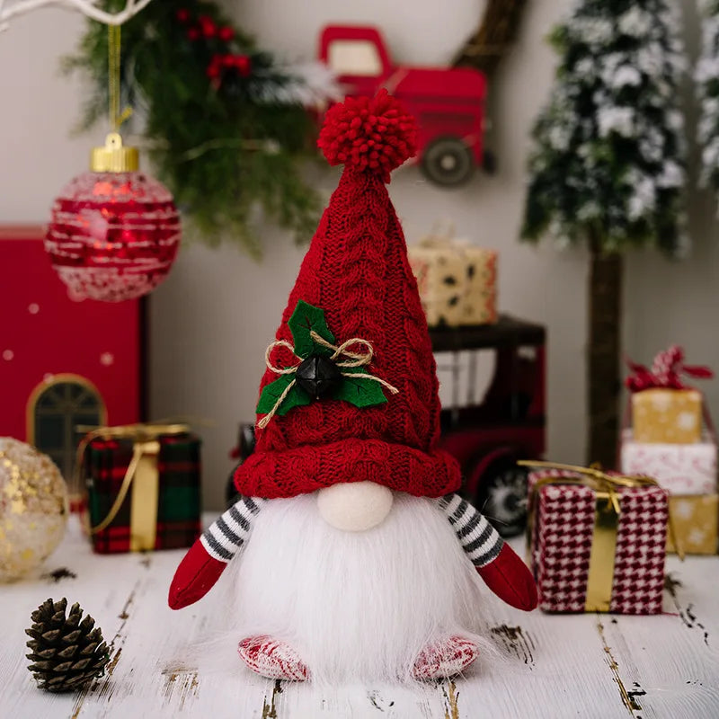 Luminous Rudolph Elf Knitted Lamp Ornament