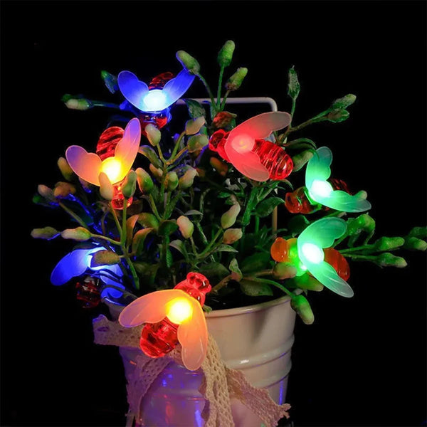 Solar LED Outdoor Garden String Lights