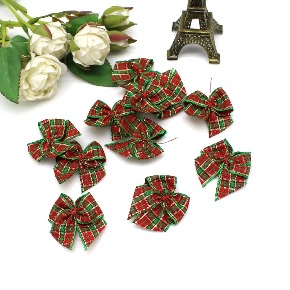30Pcs Satin Ribbon Bows for DIY Crafts