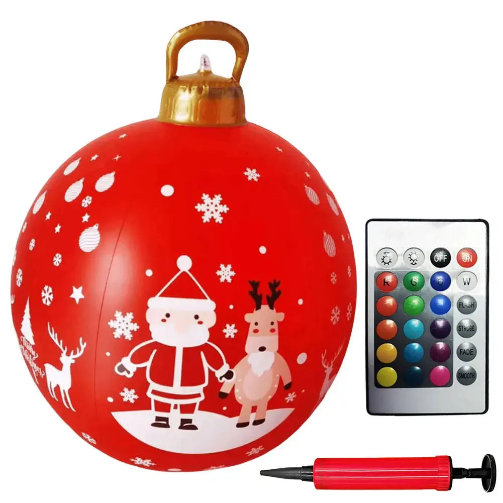 24-inch LED Inflatable Christmas Balloon